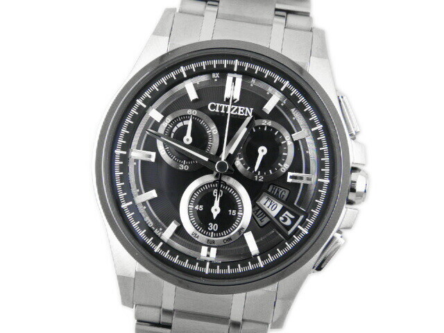 Citizen Attesa Men's Watch BY0094-52E Titanium 41mm Eco-Drive Used