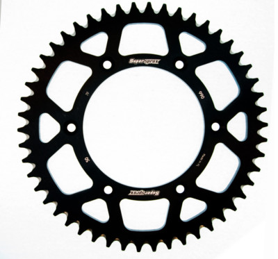 Supersprox Alloy Sprocket 50T Black KTM Husqvarna SX SXF EXC EXC-F TC FE TE FC