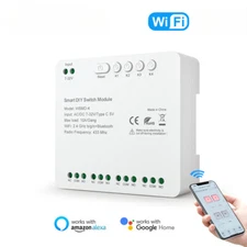 Smart Wireless APP Remote Control 4 Channel 250V Dry Contact Relay Switch Module