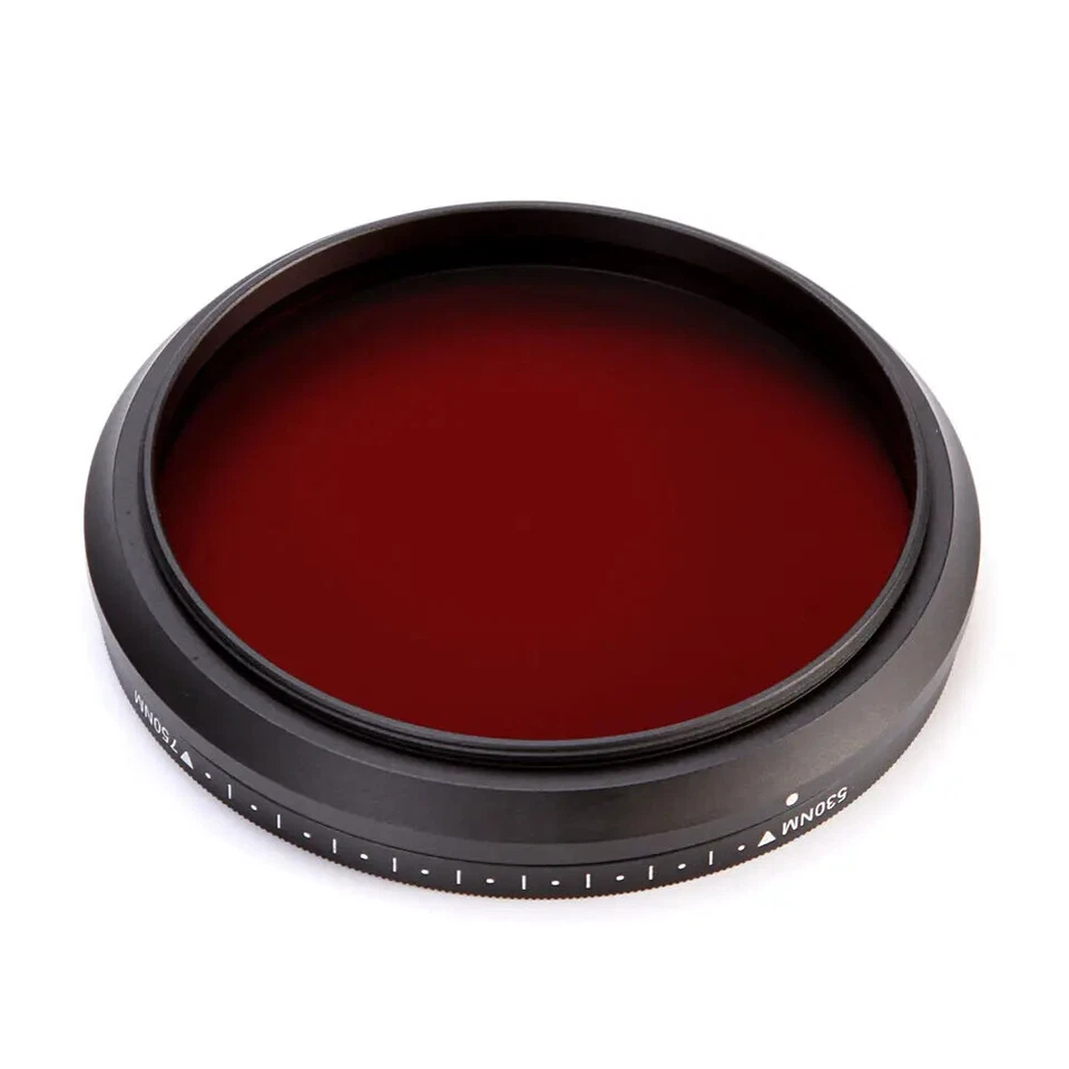 All-in-One Adjustable Infrared IR Pass X-Ray Lens Filter 46mm 530nm To 720 750nm - Image 3 of 4