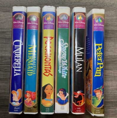 Disney masterpiece collection vhs lot | eBay