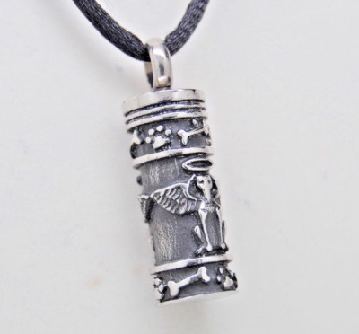 dog cremation urn necklace