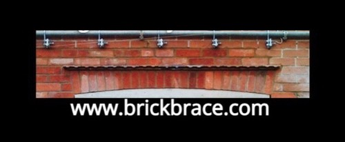 Brick Safe System BRICK BRACE SAFETY SYSTEM 1/2 SET, NO IMPEDING STRONG,BOY,ACROW, PROP ...