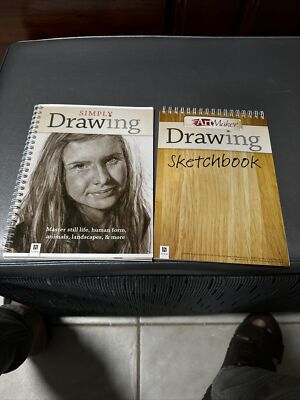 Art Maker Instructional Art Book Set Complete Drawing Kit Art Pencils Sketchbook