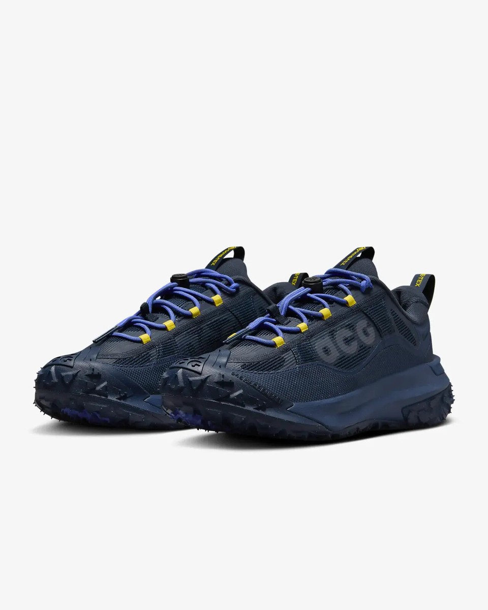 スニーカー Nike ACG Mountain Fly 2 Low Gore-Tex Midnight Navy New Nike ACG Mountain Fly 2 Low Gore-Tex Shoes - Midnight