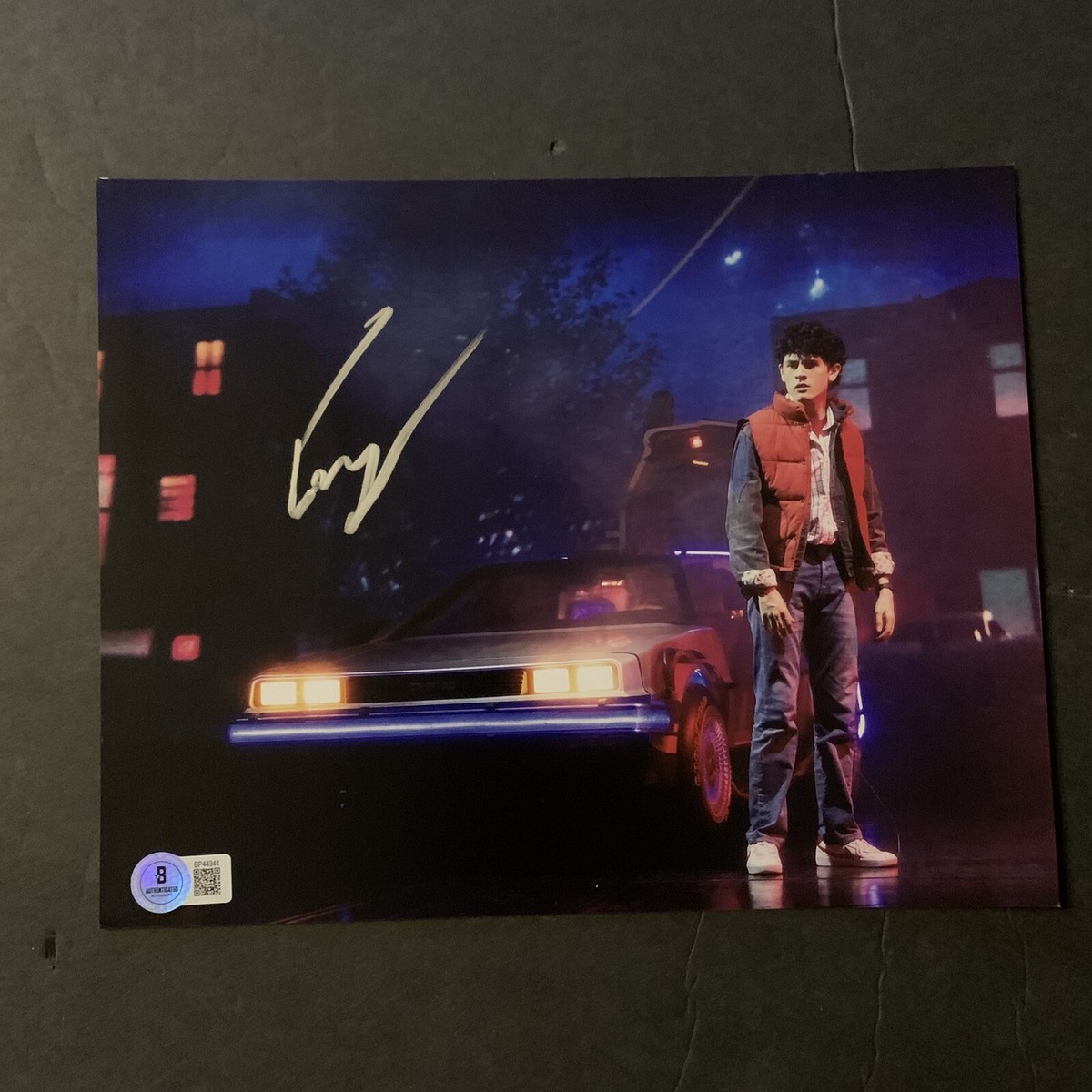 Casey Likes Signed Back To The Future Broadway Marty 8x10 Photo