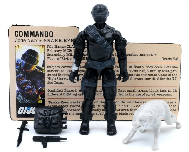 gi joe snake eyes 1985
