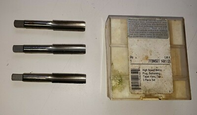 MICHIGAN DRILL  HAND TAP SET, SERIES: 773MSET, MEASUREMENT SYSTEM: METRIC, 3 PC