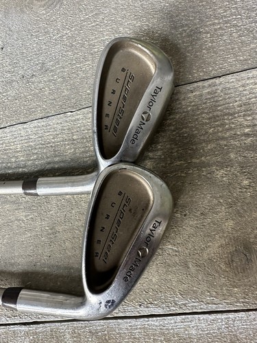 TaylorMade Supersteel Burner 7 & 8 Irons Graphite Bubble Shaft L-60 Ladies RH - Picture 2 of 7