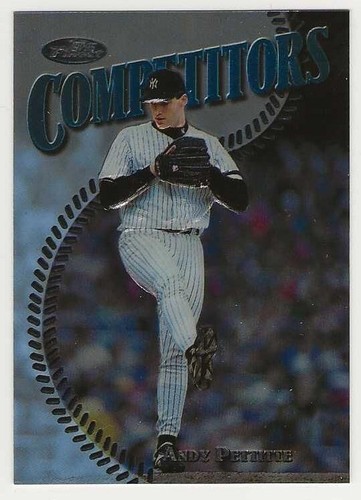 1997 Topps Finest Silver Embossed #287 Andy Pettitte New York Yankees BV$5 - 第 1/1 張圖片