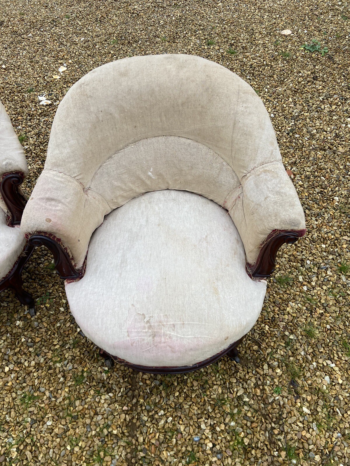 Pair Of French Victorian Chairs eBay