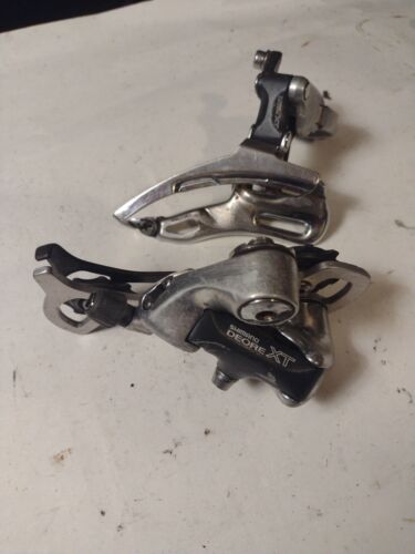 Shimano Deore XT 8 Speed Derailleurs - Picture 1 of 20