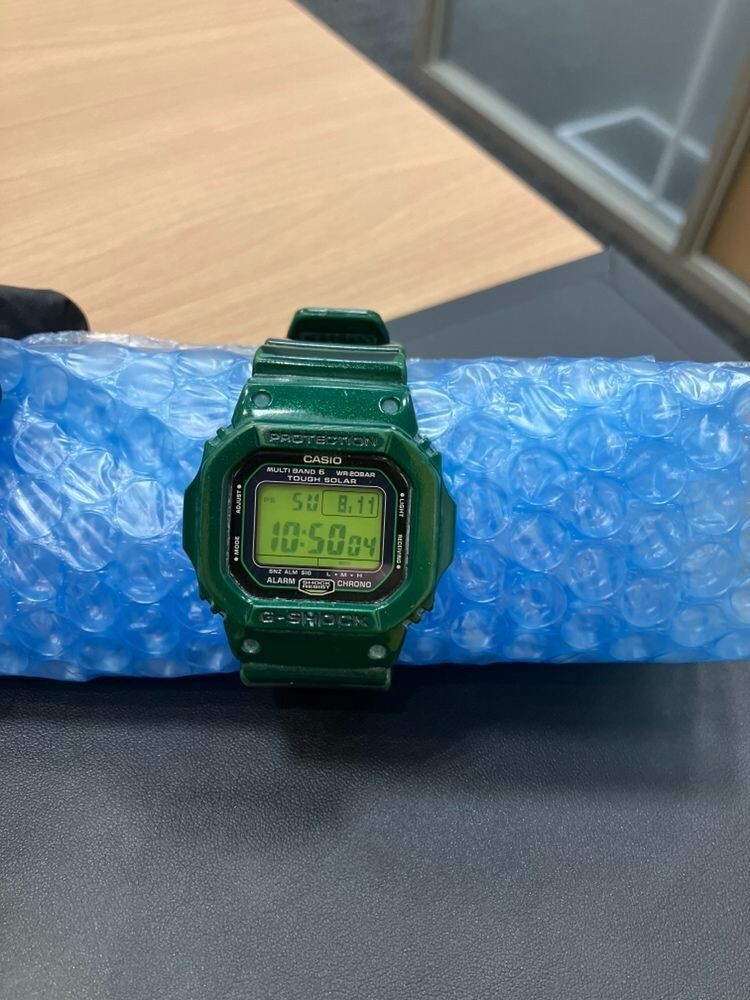 CASIO G-SHOCK GW-M5610CC-2JF Green Tough Solar Digital Watch CASIO G-SHOCK GW-M5610CC-2JF Green Tough Solar Digital Watch