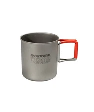 Evernew Ultralight Titanium Cup Lid Mug 13.5 Ounces