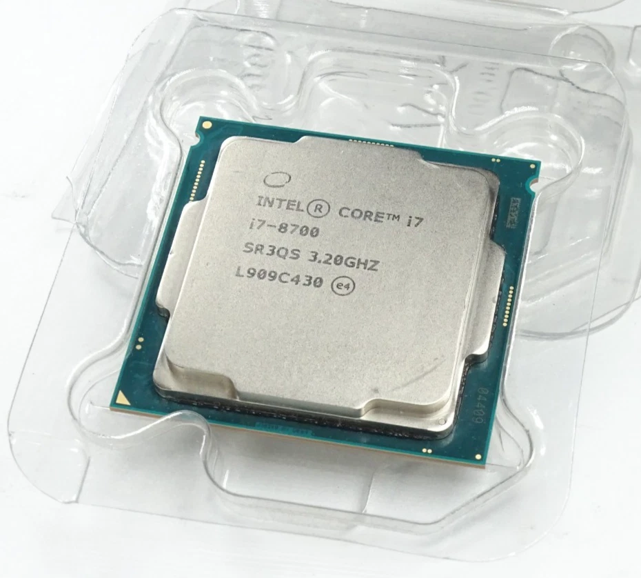 CPU Intel Core i7 8700 CPU Amazon.com: Intel Core i7-8700 6 Cores 3.2GHz 12MB 8 GT/s 65W LGA