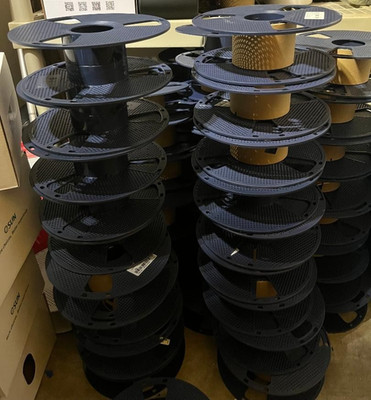 Sunlu FDM 3D Printer Reusable Empty Spools - Pack of 6 - works w/ Bambu Lab AMS