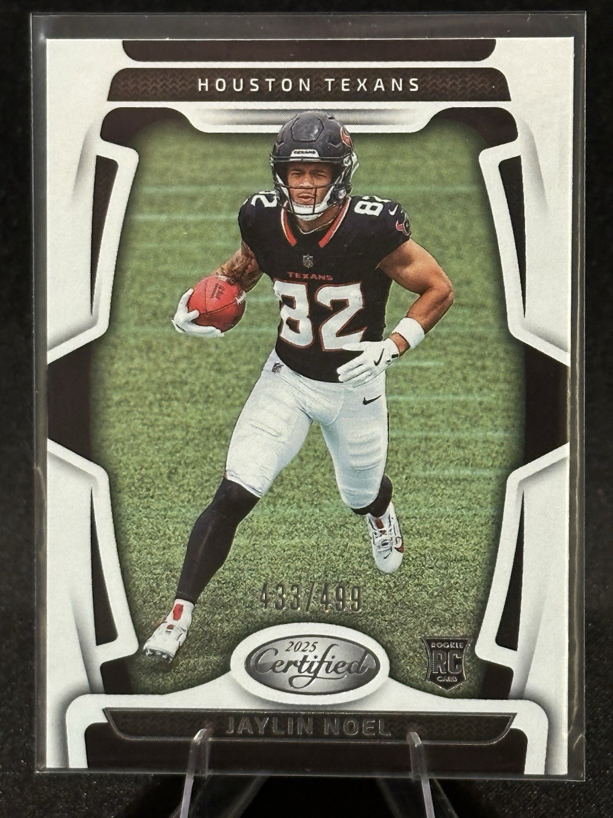 2025 Panini Certified Jayden Higgins Rookies /499 #130 RC Houston Texans