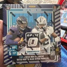 *NEW* 2025 Panini Donruss Optic Downtown NFL Football Mega Box Factory Sealed