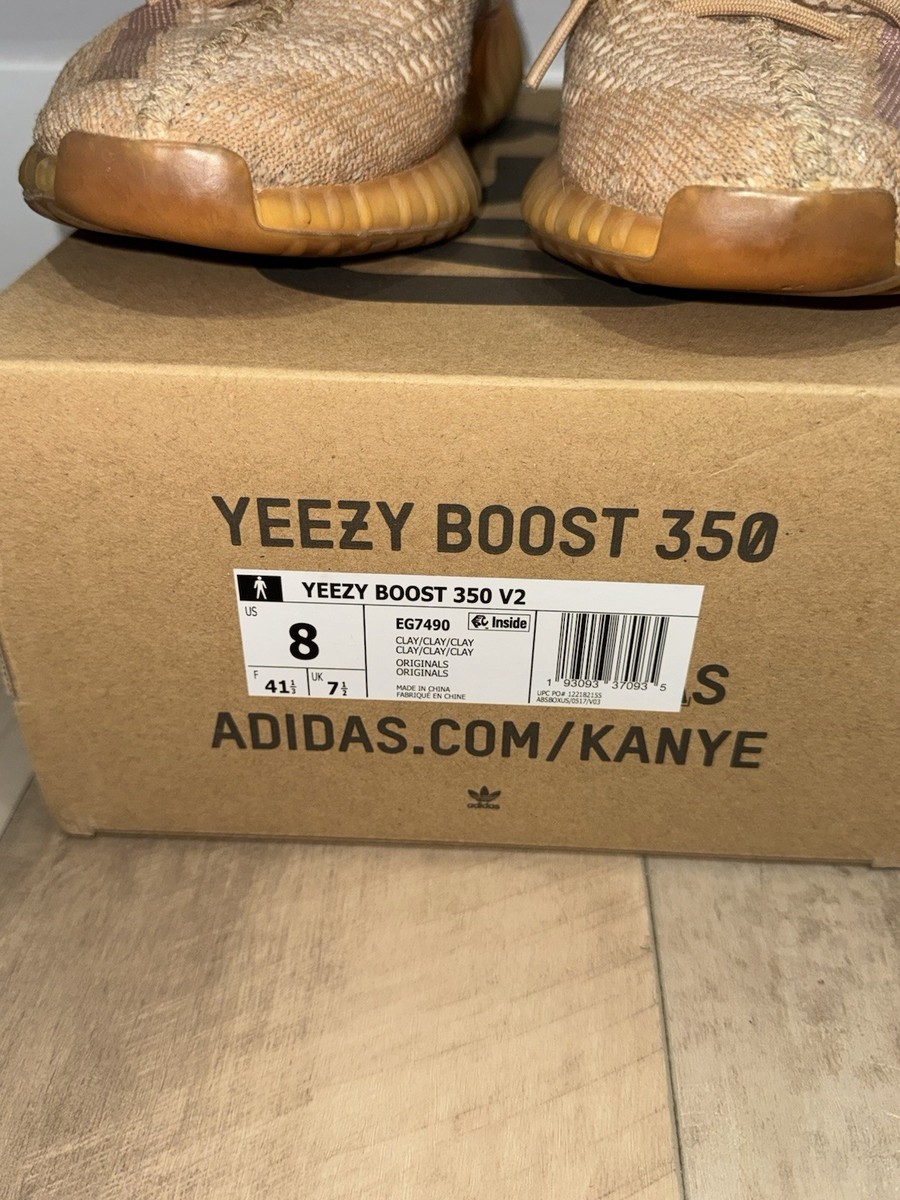Size 8 - adidas Yeezy Boost 350 V2 Clay 193093370935| eBay