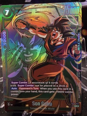 Son Goku FB10-052 Alt Art Super Combo Cross Force Dragon Ball Fusion World