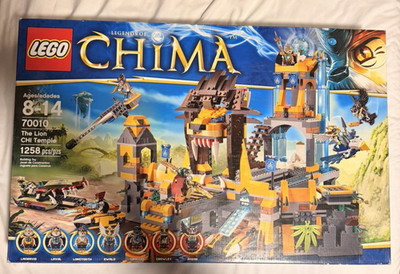 LEGO LEGENDS OF CHIMA: The Lion Chi Temple (70010) Brand New Sealed Box