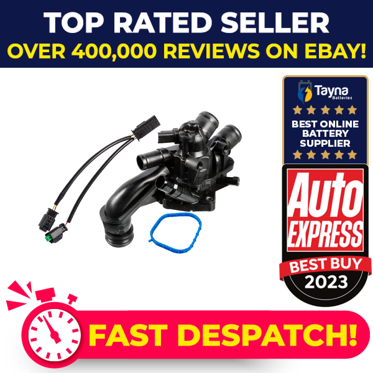 Coolant Thermostat fits PEUGEOT 207 CC, WK 1.4 1.6 07 to 13 V764558080 1336CE