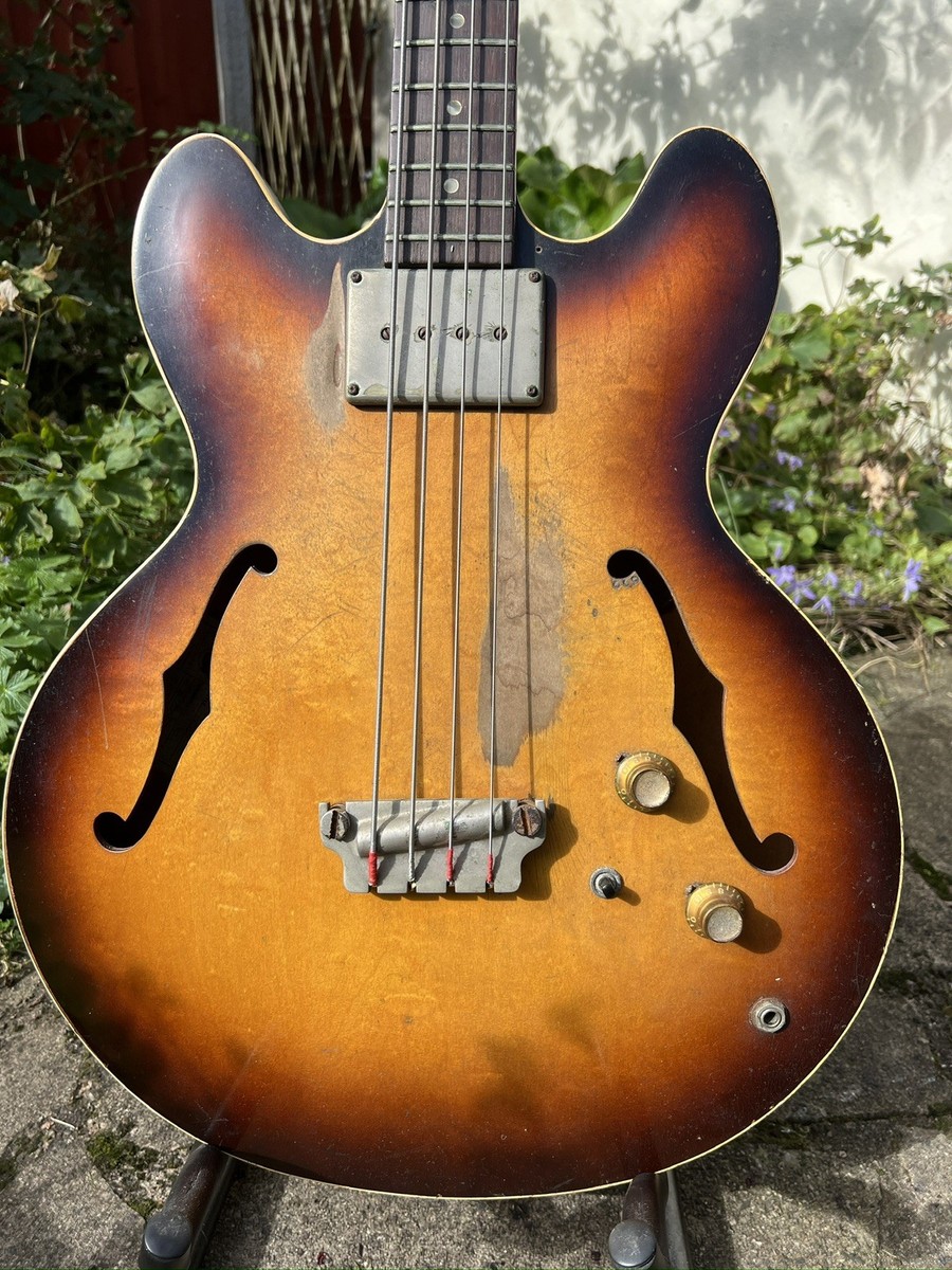 1964 Epiphone Rivoli Bass With Epiphone Case | eBay