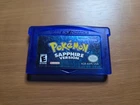 Pokémon Sapphire Nintendo GBA Authentic, Tested, & New Battery