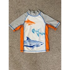 Short Sleeve Rash Guard Swim Shirt UPF50 Maximum UV Protection Size 8