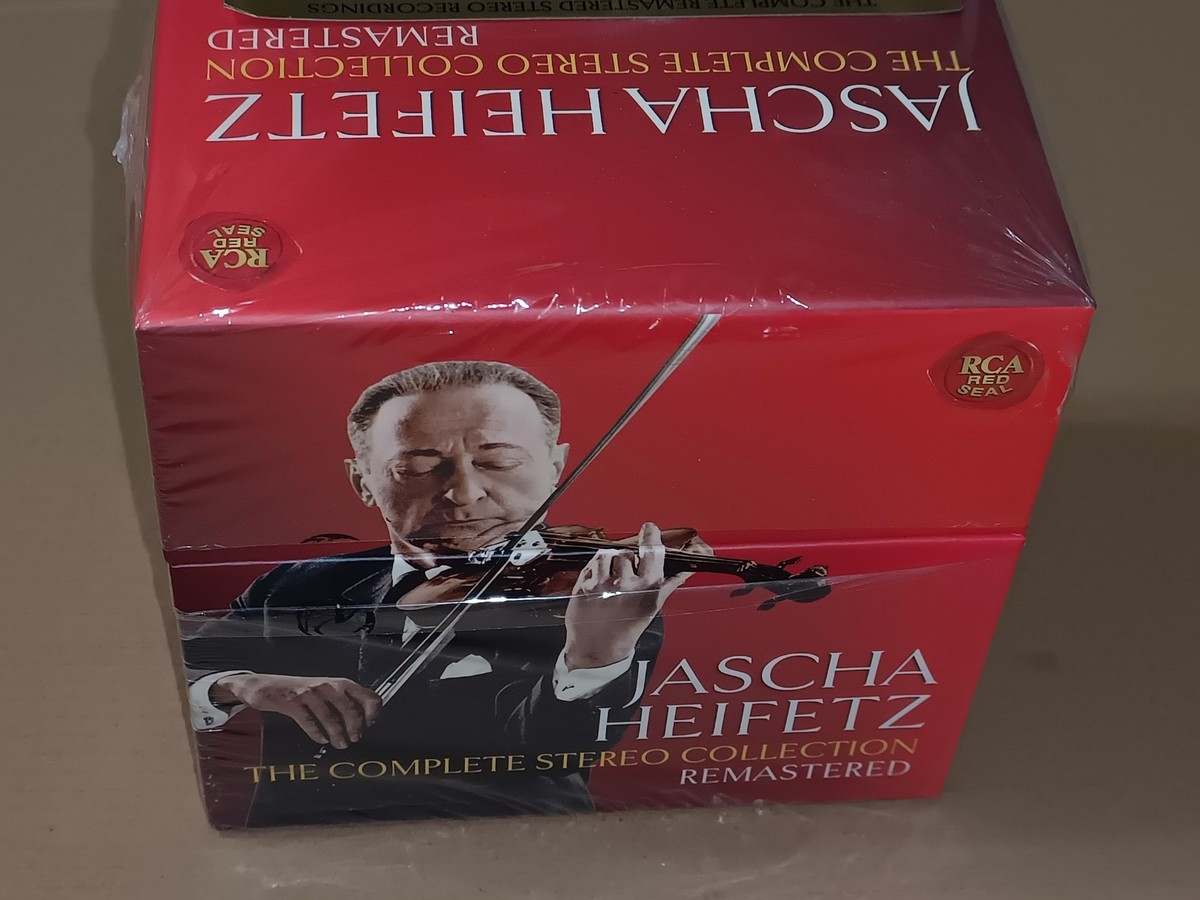 Jascha Heifetz Complete Stereo Collection Remastered 24 CDs