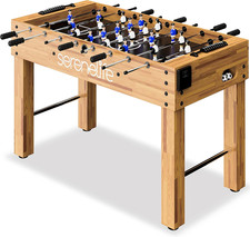 48In Competition Sized Foosball Table - Height Adjustable Arcade Soccer Set for