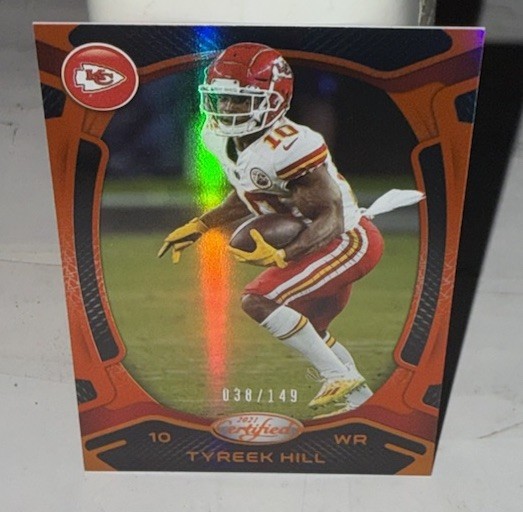 2021 Panini Certified - Tyreek Hill #41 Mirror Orange /149