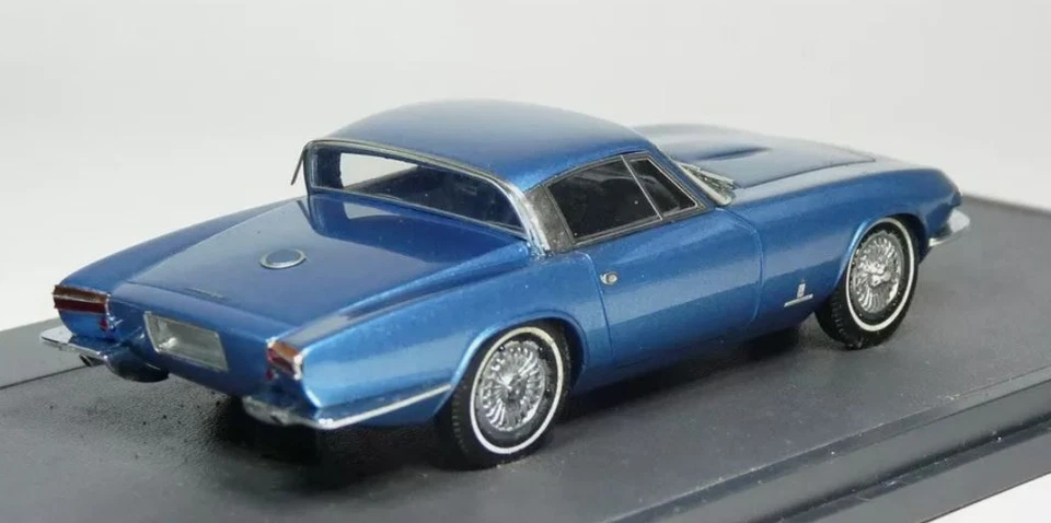 MATRIX SCALE MODELS, CHEVROLET Corvette Rondine I 1963 Blu metallizzato - Lim... - Immagine 2 di 2