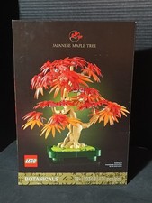 LEGO Botanicals Japanese Red Maple Bonsai Tree 10348 Building Set New Sealed