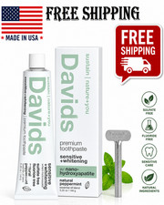 The Most Sensitive Natural Whitening Toothpaste Davids Nano Hydroxyapatite