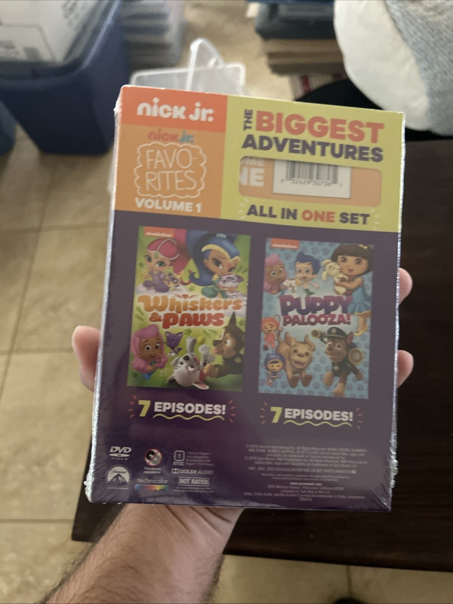 Nick Jr Favorites Big Hits Volume 1 (DVD) Includes Over 4 Hours Of