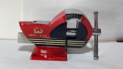 RESTORED Vintage Wilton Red Shop King Vise Chicago USA 3 1/2'' #14
