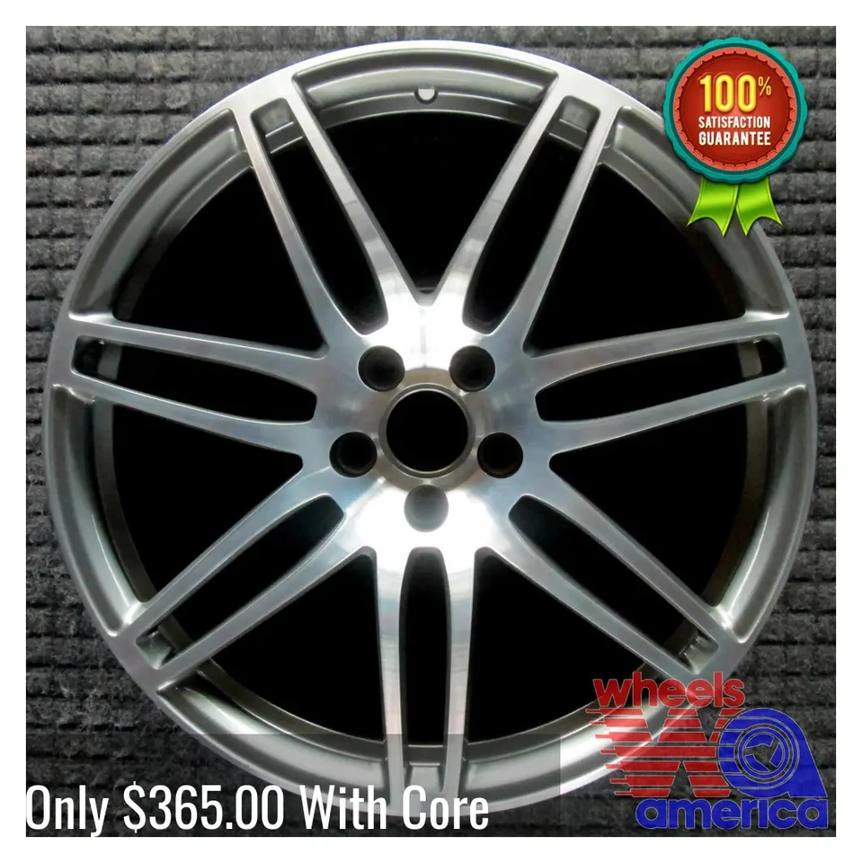 Wheel Rim Audi A8 Quattro S8 20 2006-2010 4E0601025AT 4E0601025AT7ZJ OE 58813 - Image 2 of 4