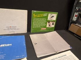 NES Original Nintendo Manual Only x9 Football Mario Golf Mixed