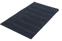 Kleine Wolke Badteppich Monrovia Lbh 100X60X2.50 Cm Blau Badematte