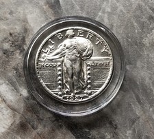 1927 Standing Liberty Quarter in AU CONDITION