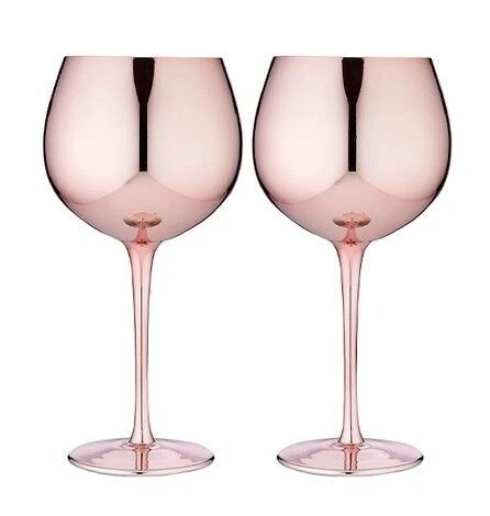 Tempa Aurora   Rose Gin Glass 2 Pack