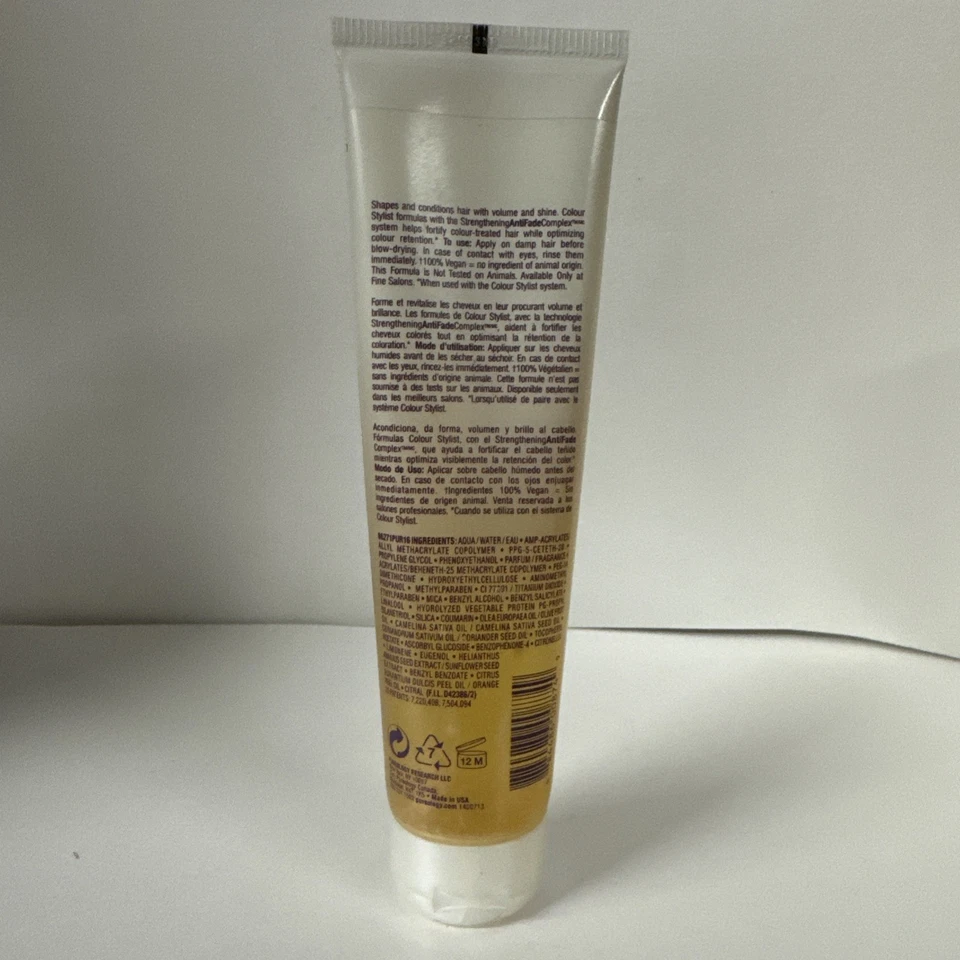 Gel nutritivo para esculpir néctar Pureology Colour Stylist 5,1 oz tapa dañada Foto 4 de 4