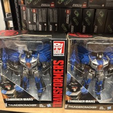 Transformers Leader Class Combiner Wars Thundercracker Figure Crushed Box