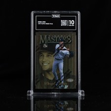 1997 Topps Finest Masters #166 Derek Jeter TAG 10 (985)
