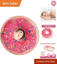 Comfortable Ear Piercing Pillow with Hole - Plush Support for Side Sleepers