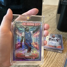 Topps 2024-25 Chrome Luguentz Dort Oklahoma City Thunder #180 /299