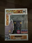 Funko Pop! Vinyl: Dragon Ball - Beerus - (Flocked) - Funimation (Exclusive) #514