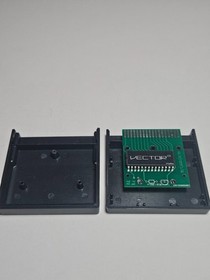 Vector 21 Vectrex Complete Game with Custom Box and Overlay