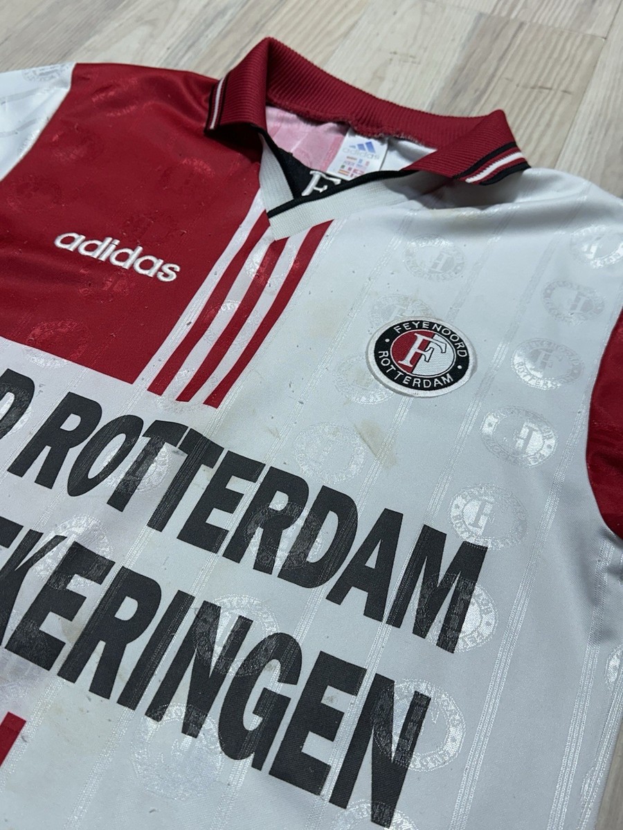 Vintage 1997/98 Feyenoord Rotterdam Adidas Home Soccer Jersey